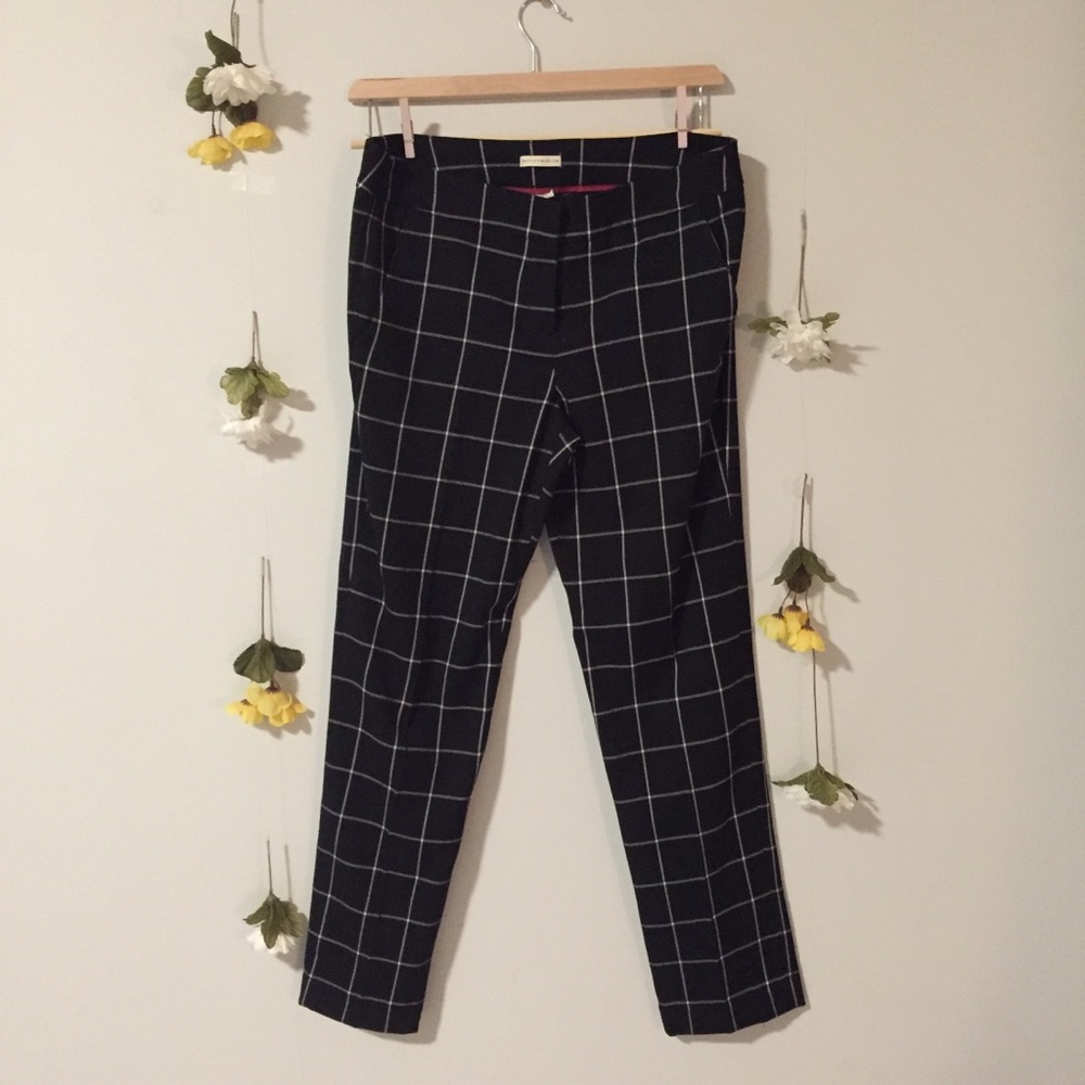 Black Plaid Pants - Mercer & Madison